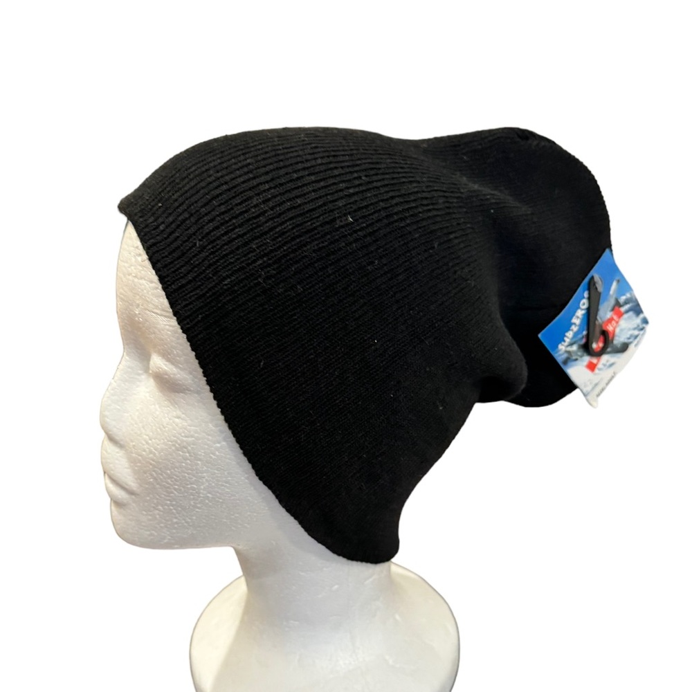 Subzero NEW with tags  black beanie hat one size fits all